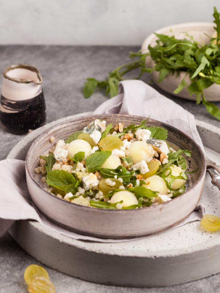 S.M.A.R.T. Kitchen: Pea feta fresh mint summer easy picnic salad